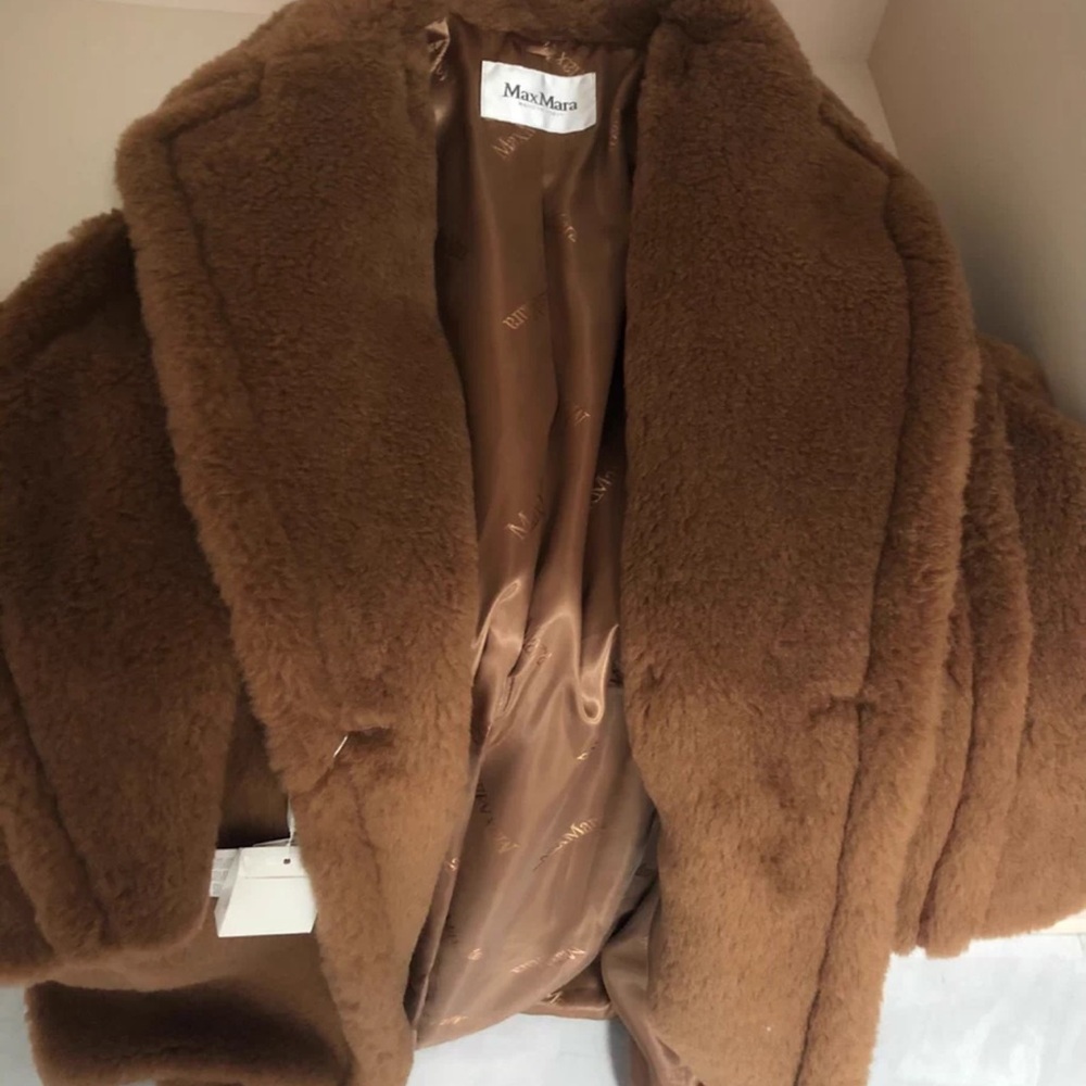 MaxMara Women's Teddy Jacket in Rich Brown